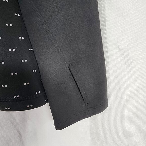 Thermal Running Hoodie Reflective Front Outdoor Hiking Thumb Holes Womens L - Picture 2 of 8